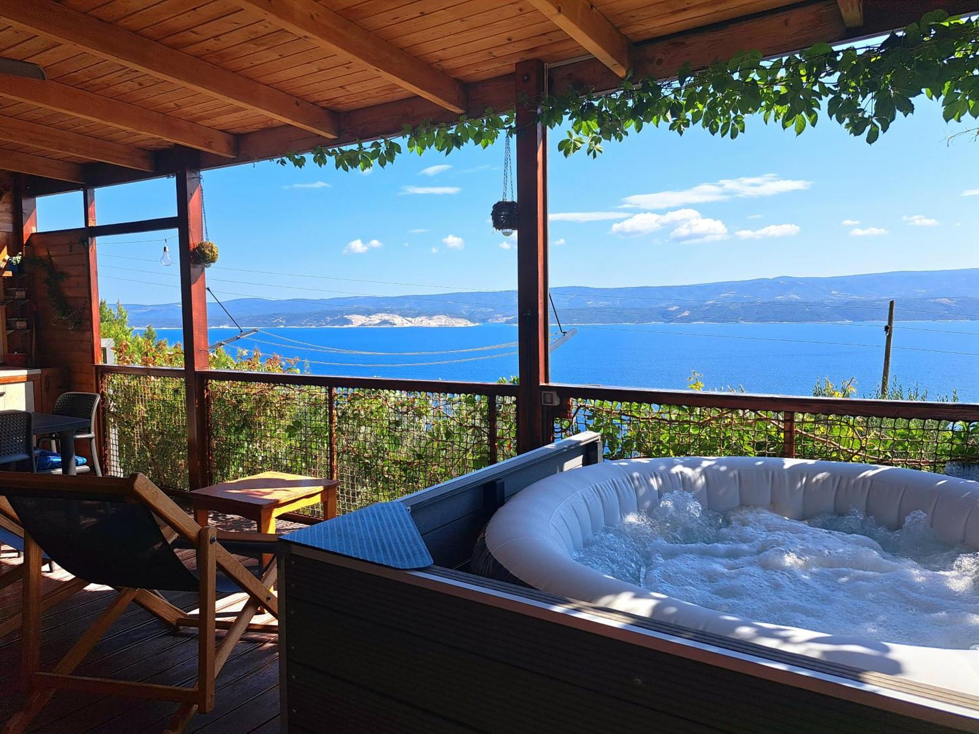 Vila Bella Vista With Jacuzzi 1 Omiš Exteriér fotografie