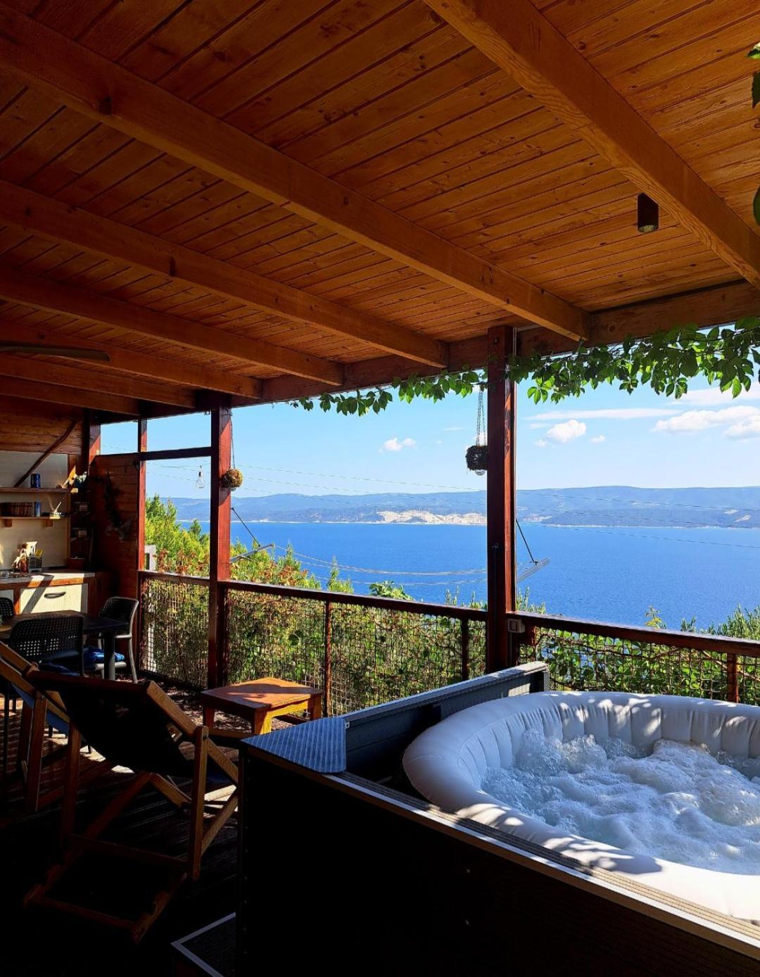 Vila Bella Vista With Jacuzzi 1 Omiš Exteriér fotografie